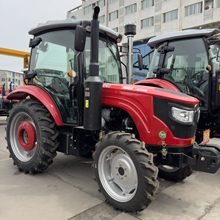 904大扭矩底盘专用爬坡运输大马力带爬行档水稻田旋耕推土拖拉机