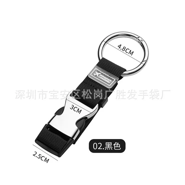 Luggage case external hook backpack hanging buckle lanyard outdoor mountaineering buckle suitcase buckle trolley case metal load-bearing