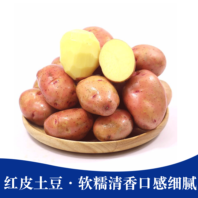 2021现挖云南新鲜高原红皮黄心大小土豆 口感沙面粉糯香甜马铃薯