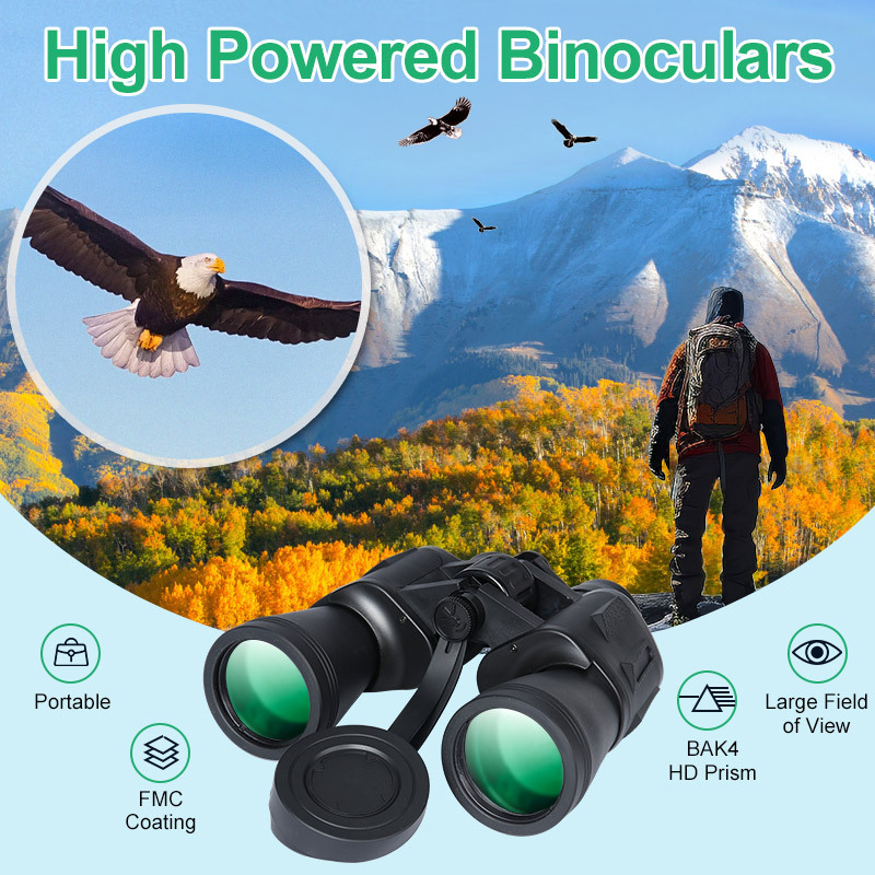 20x50 Binoculars Outdoor Handheld HD High Power Binoculars_voghion.com