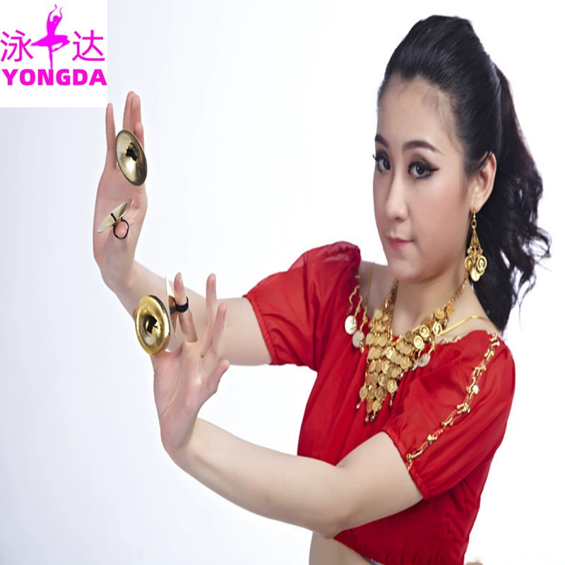 Новая одежда для belly dance, позолоченная одобрение танца, аксессуары для belly dance