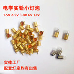 教学仪器实验小灯泡 2.5V电路箱灯泡 3.8V6V12V玩具小灯泡