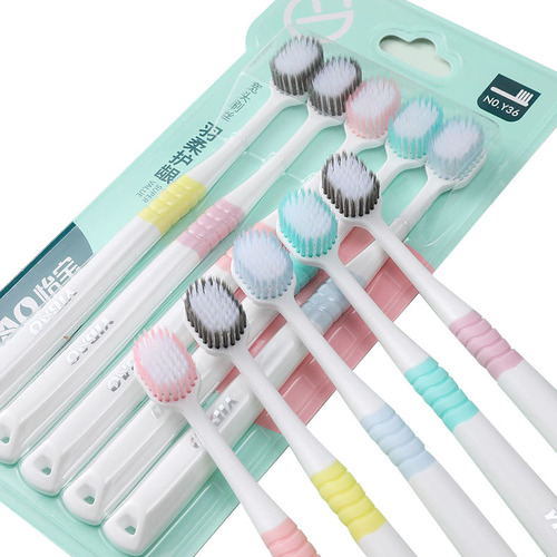 Household products, tooth care, fast Tuantuanbang sell soft-bristle wide-head toothbrush, tooth cleaning, Yibao toothbrush gift pack