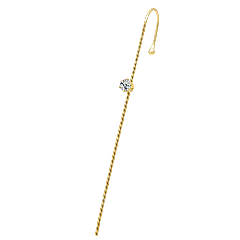 Simple Long Surround Earrings display picture 10