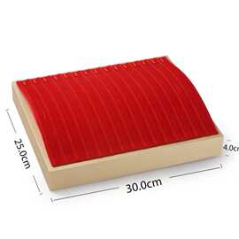 千丝万缕金白系列戒指盘首饰展示架吊坠盘戒指盘直角款展示盘可定