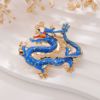 Men's retro cartoon small brooch, accessory