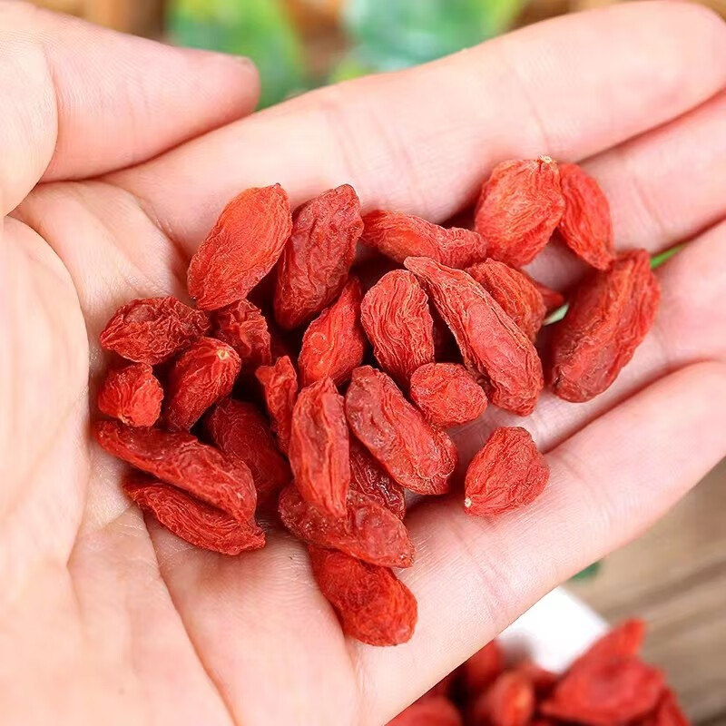 Ningxia Goji Berries Gouqizi 500g Large Plump Dried Lycium Barbarum Herbal Tea quality and texture