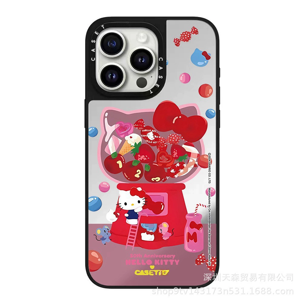 Apple совместимый iPhone17, профессиональный чехол, 17 Pro Max, зеркальный эффект