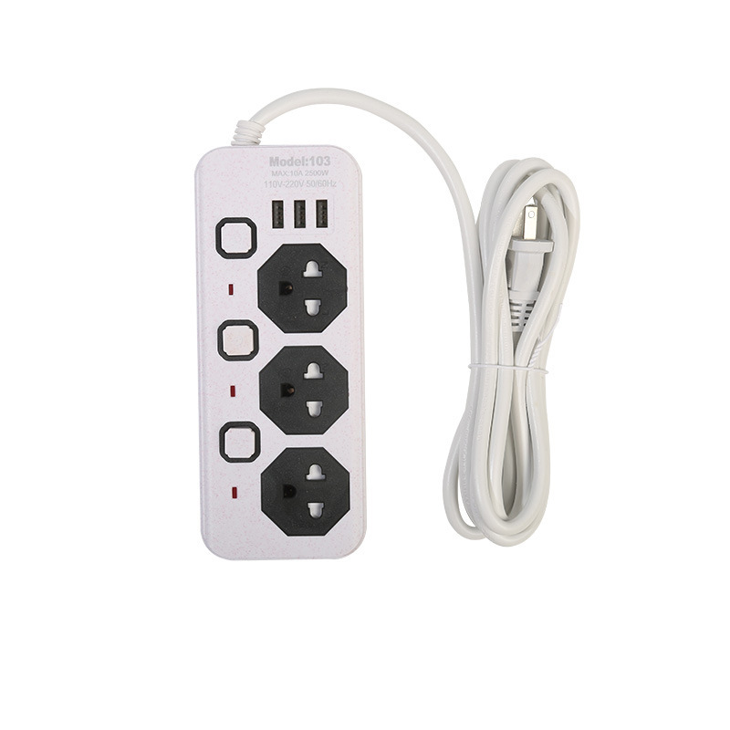 103#104#105#3 cables USB enchufe tablero de conexión de puerta de seguridad tailandés filipinas enchufe de comercio exterior