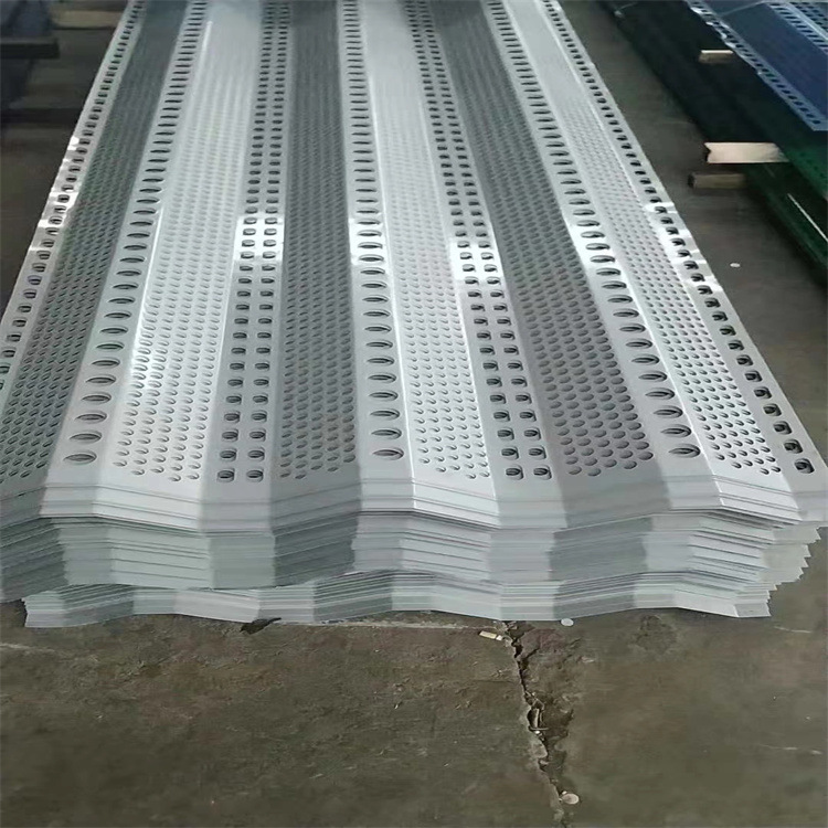 甘肃镀锌板防风抑尘网 煤场防风抑尘网价格优惠 挡风墙价格多少钱