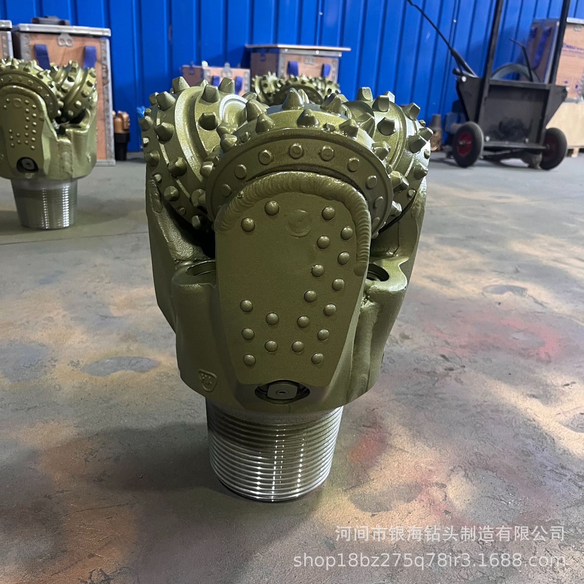 银海钻头 厂家供应 橡胶密封 三牙轮钻头 10 5/8   IADC517