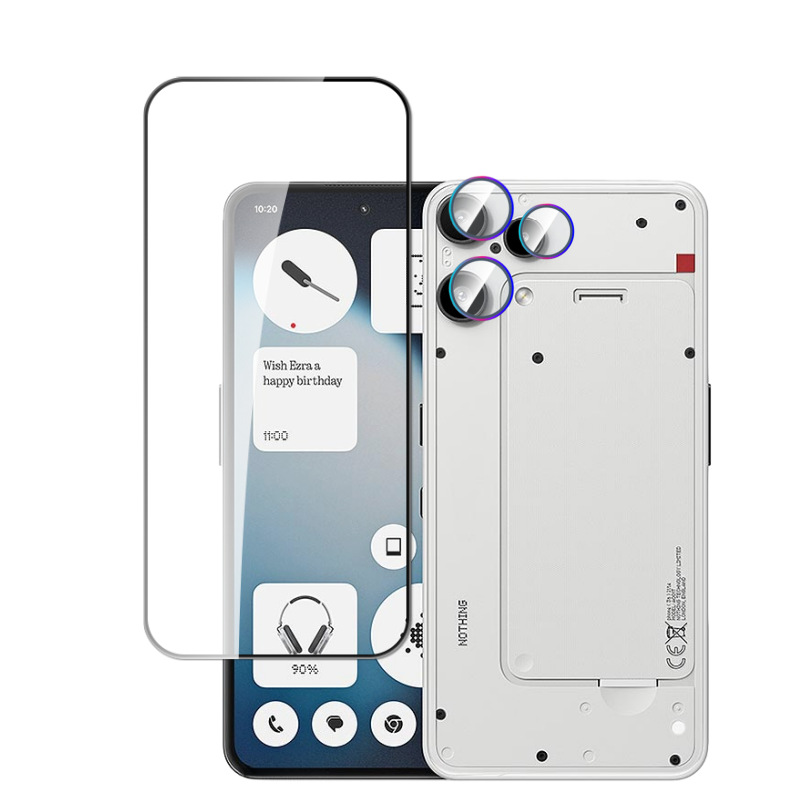 Aplicable a Nothingphone3 alite pantalla de película endurecida de cobertura completa anti-racabatado de alta definición anti-racabatado gafas máscara de cabeza