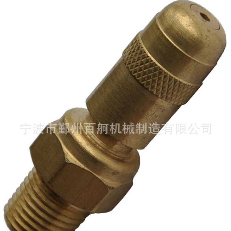 多功能黄铜低压可调节喷嘴防腐园艺灌溉及清洁工具配件加工喷头