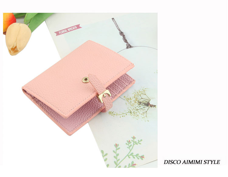 2021 New Korean Style Women's Short Chic Trendy Mini Cute Wallet Multi-functional Simple Leisure Coin Purse display picture 9