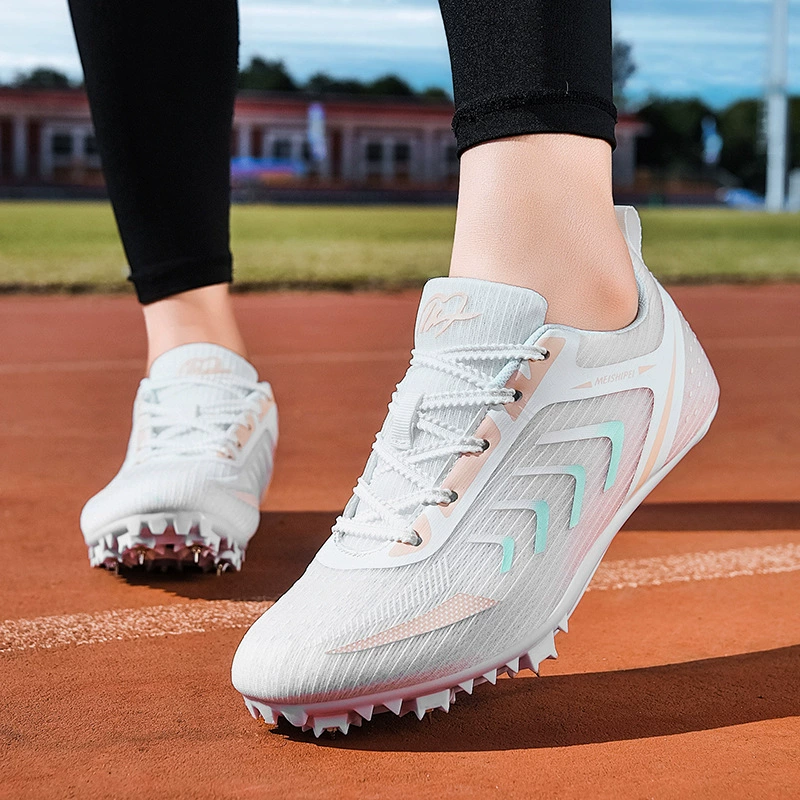 2025 стиль новые туфли nail shoes для мужчин и женщин, спринтинг студенты соревнование nail shoes для длинного прыжка, мужская физическая подготовка обувь для среднего школьного вступления