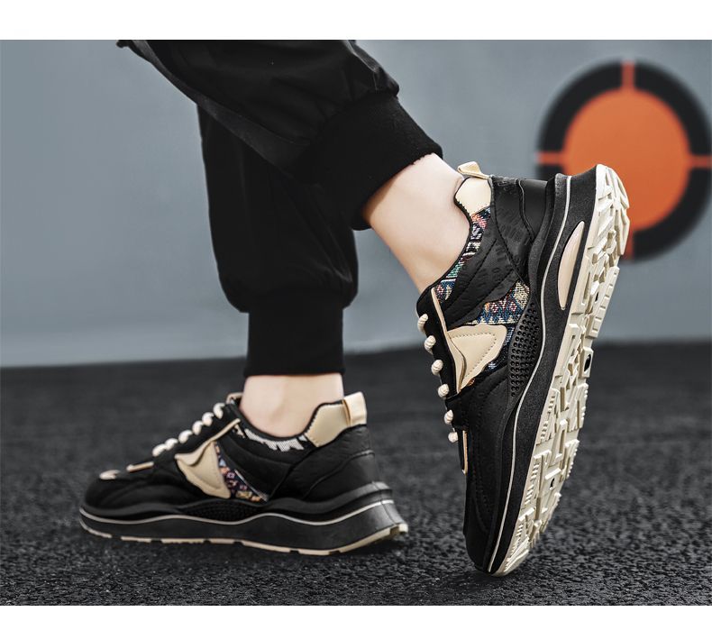 Men's Casual Shoes Soft Sole Thick Sole Trainers For Men_voghion.com
