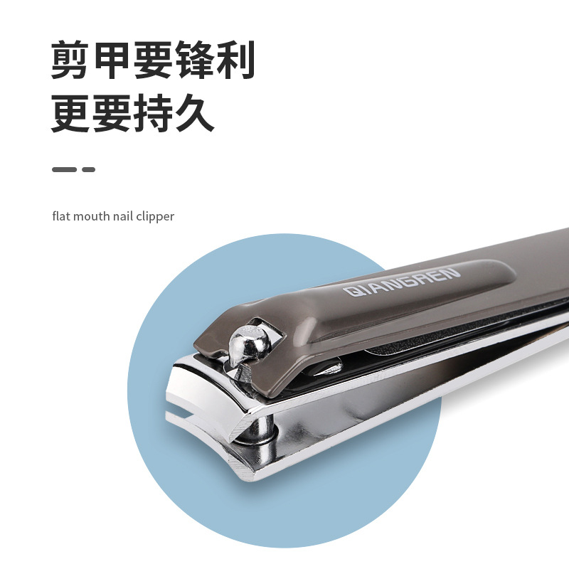 Cortaúñas fuertes cortaúñas oblicuo corte piel muerta cortaúñas puntiagudo solo tamaño grande pequeño adulto A6615