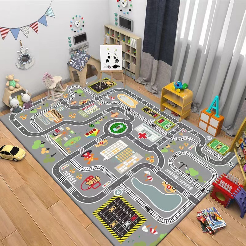 託児所の子供のおもちゃで遊んでいます。|undefined