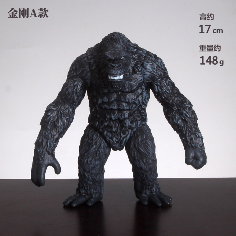 Modelo de juguete de goma suave del dinosaurio del monstruo del dinosaurio de GODZILLA extremidades movibles regalo del juguete de la muñeca del vinilo