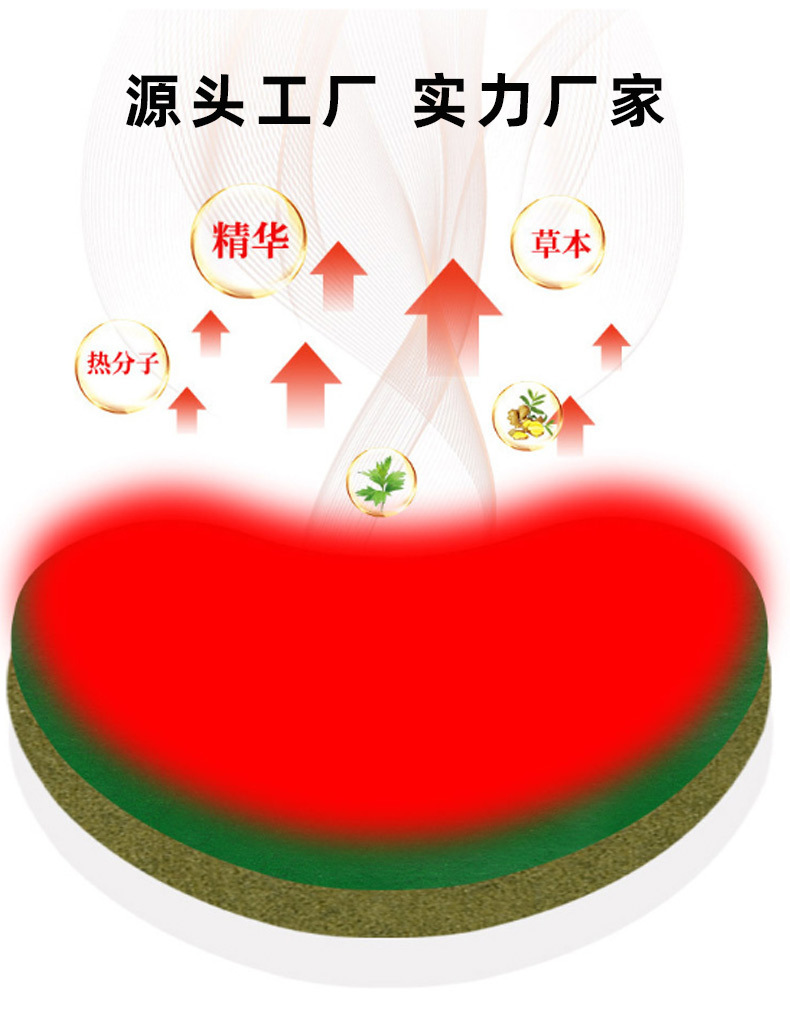 Yao Benren Mugwort Shoulder Patch Herbal Warming Body Patch 12 Patches Per Box preparation