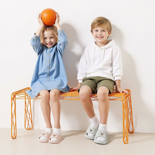 Lidaoni Children's Slippers for Girls 2025 Summer Slippers for Boys Indoor Home Bath Slipping Proof for Middle and Older Children