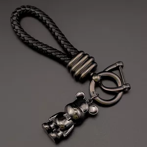 Couple violent bear key chain pendant car rabbit jewelry key chain men's and women's cute exquisite ornaments