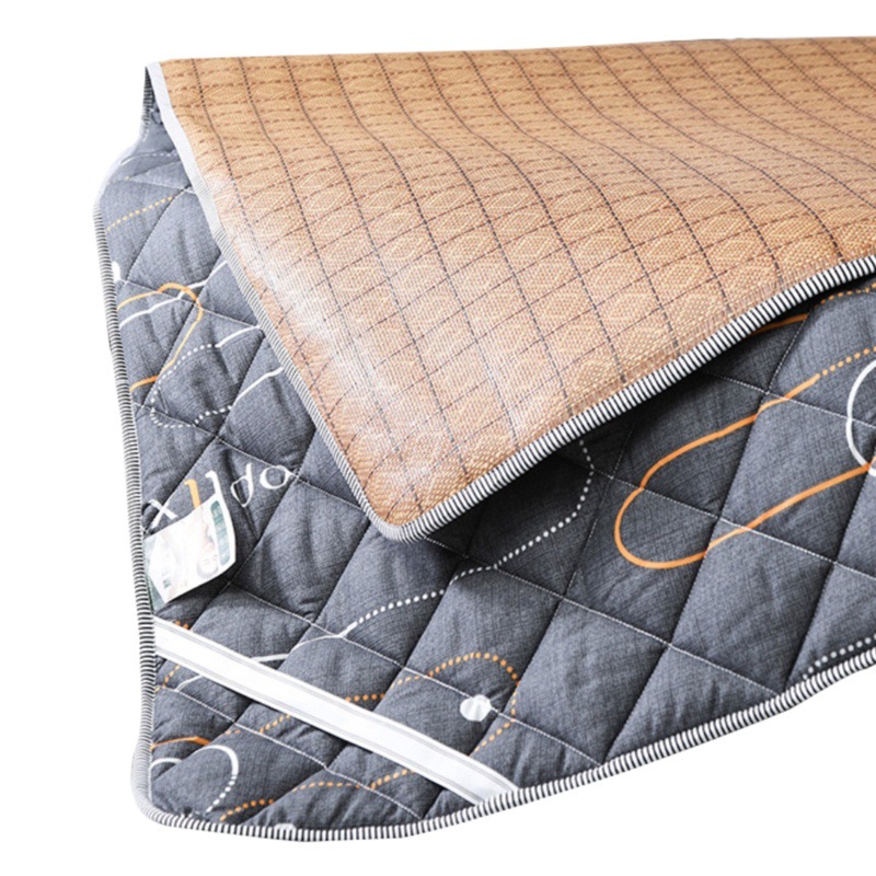 A5L Winter and Summer Dual-use Rattan Mat Mattress Double-sided Dormitory Student Single Upper and Lower Bench Nap Mat Four Seasons Mattress Mat