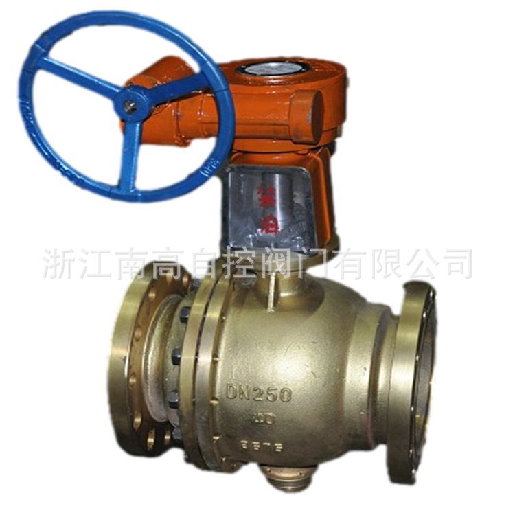 南高阀门 QY347F法兰式氧气球阀 DN100 手动 单向 常压