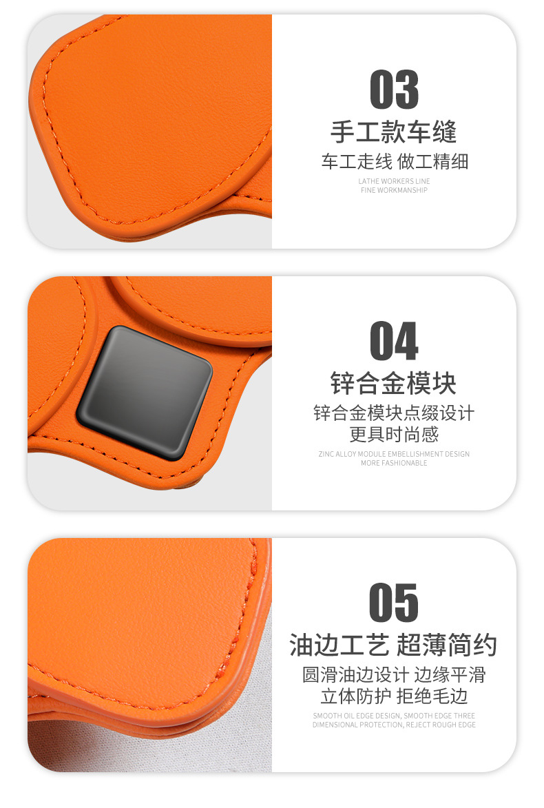 Car Glasses Holder Car Bill Card Coin ID Holder Storage Bag Multifunctional Sunglasses Double Clip Sunglasses Box