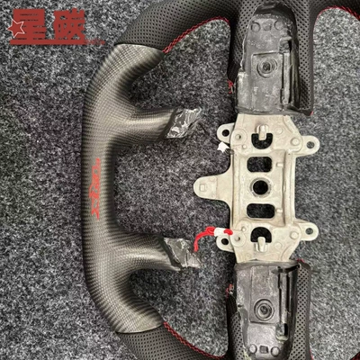 Steering wheel sports style steering wheel modification