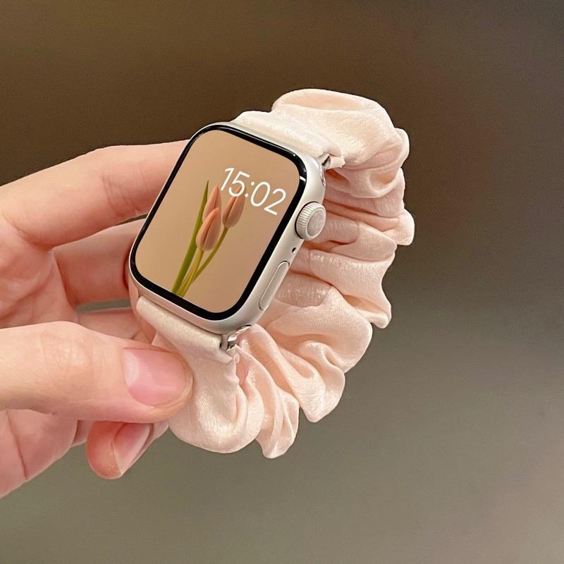 Soft Ice Silk Elastic Hair Band Suitable for Apple Watch10S89Iwatch11Se Soft Ice Silk Elastic Hair Band Suitable for Apple Watch10S89Iwatch11Se