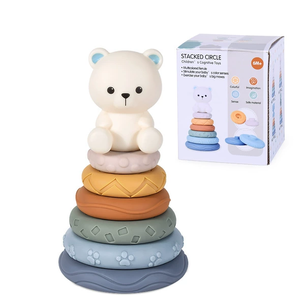 Jenga, polar bear, English