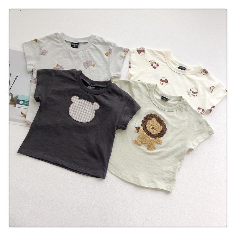 男の子と女の子用の子供用日本製綿Tシャツ、夏用半袖Tシャツ、子供用竹綿の薄手で通気性のあるトップス、ベビーTシャツ|undefined