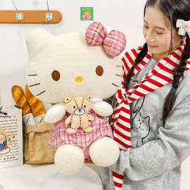 可爱kt猫毛绒玩具创意凯蒂猫娃娃公仔挂件玩偶生日礼物外贸批发