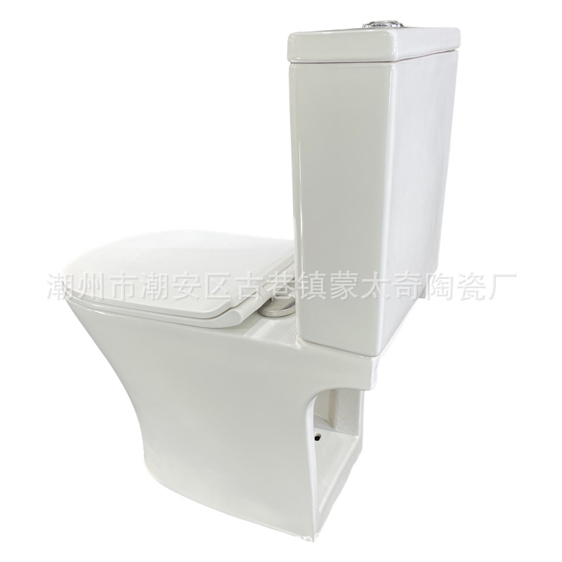 Inodoro dividido TwopcToilet Wholesale SquarePanRimlessFlushing