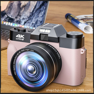 Digital camera student entry-level digital 4K HD shooting all-in-one home travel portable cross-border new complex