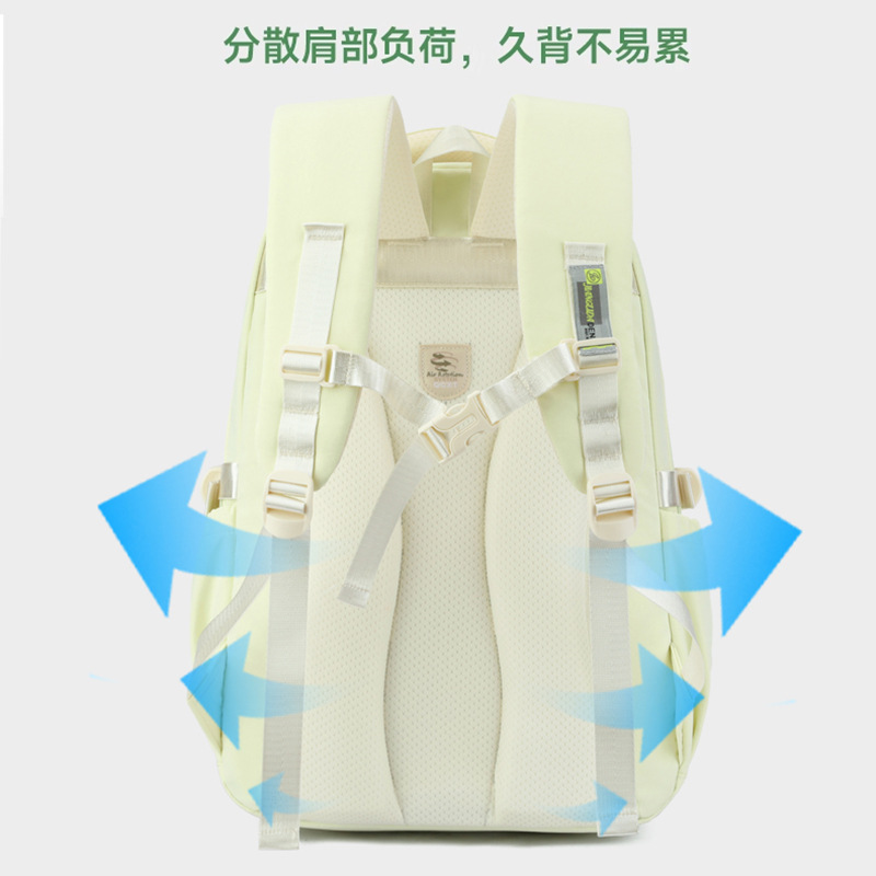 Nueva mochila de alta calidad para estudiantes de secundaria junior, mochila de hombro de gran capacidad, juveniles ligeros y universales