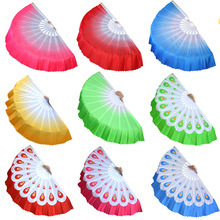 双曹记彩云扇左右对扇秧歌木兰双扇广场健身舞扇 表演出扇子