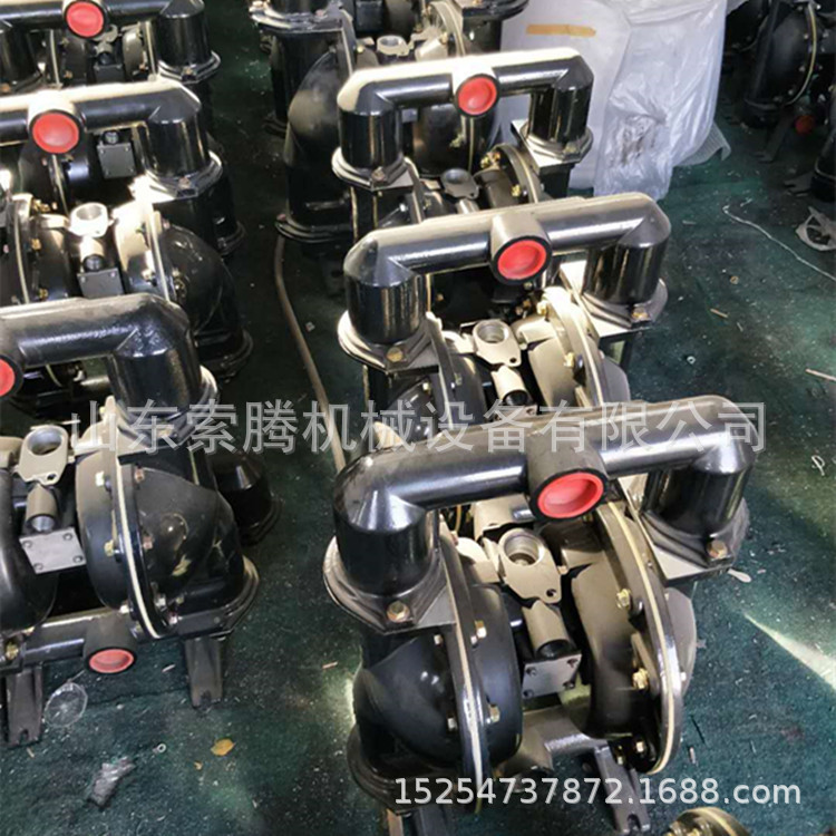 矿用气动隔膜泵 索腾供应风动隔膜泵 排污隔膜泵