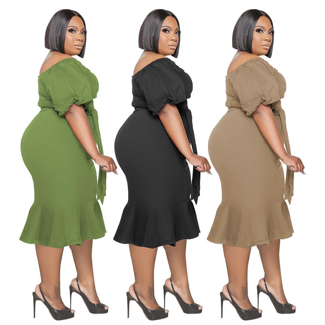 Women Cute Fishtail Dress
