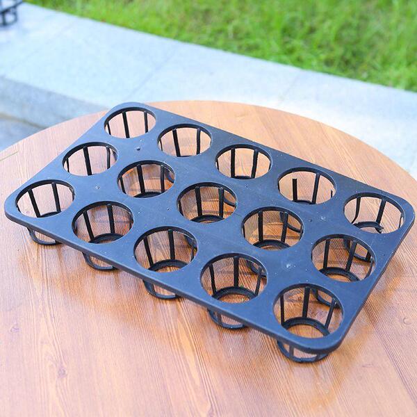 Phalaenopsis bracket seedling pot chassis bracket two-color pot…