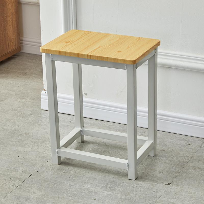 Taburetes de silla gruesa para estudiantes adultos taburetes altos para reuniones de dormitorio capacitación taburetes de comedor taburetes de color simple