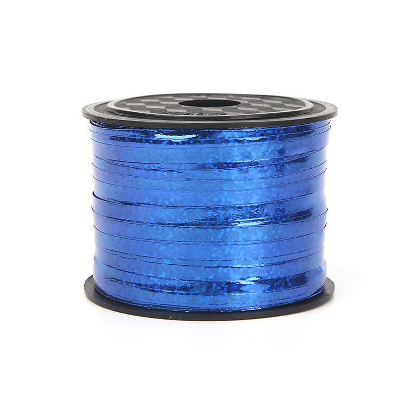 Ventas Directas de la fábrica 5mm * 100 yardas de cinta láser atmósfera decorativa cinta globo boda cinta de diseño al por mayor