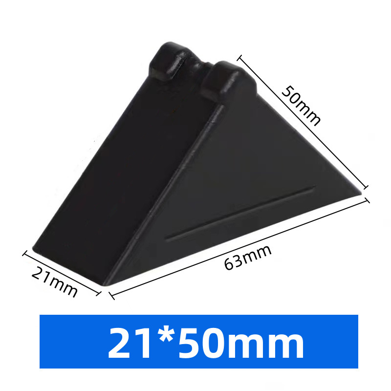 Embalaje de muebles triángulo anticolisión protección de esquina de plástico vidrio mármol protección de esquina de plástico fabricante