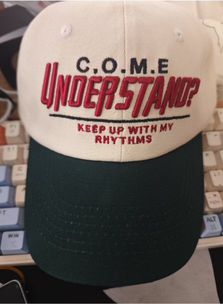 Sombrero de alta calidad mujer pareja contraste color medio suave superior gorra de béisbol primavera y verano estilo coreano carta bordado color a juego gorra de pico Masculino