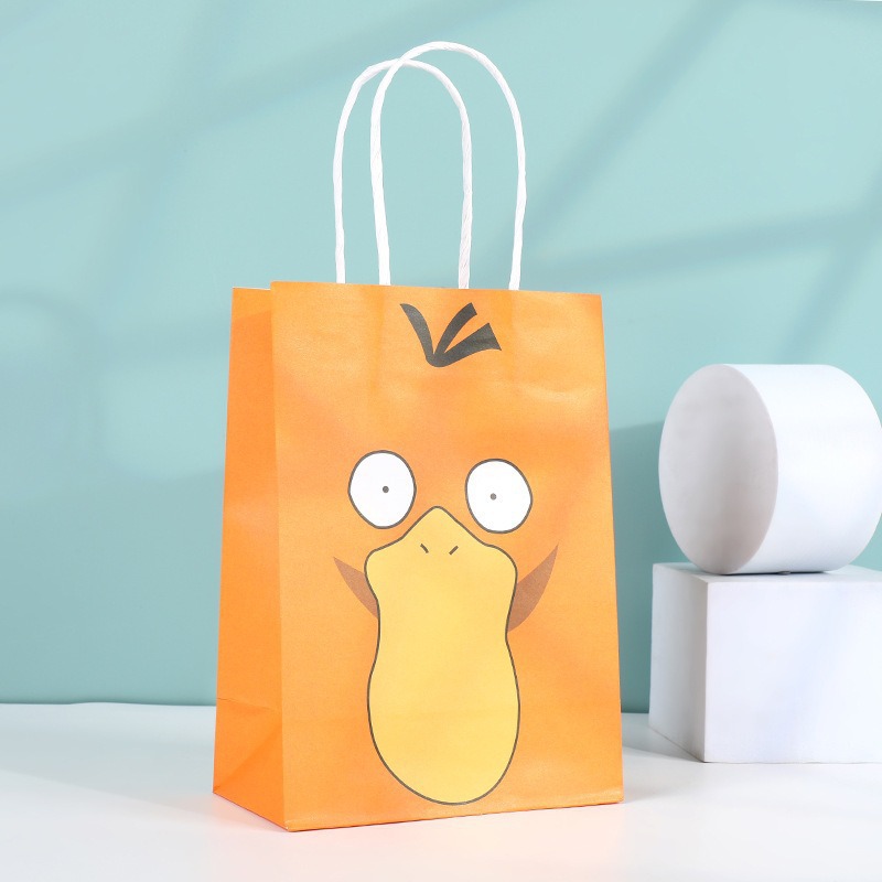 Bolsas de regalo de cumpleaños, bolsas de cartón cartón, bolsas de embalaje para llevar, bolsas de embalaje de regalo de fiesta para niños, bolsas de mano