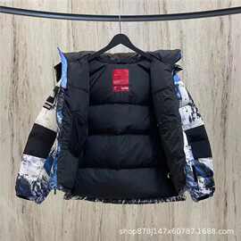 北家1996羽绒服雪山一代男女情侣款秋冬新款防风防水保暖外套高端
