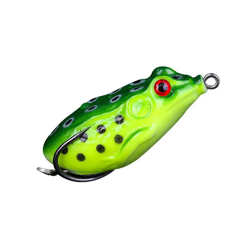 Soft Frogs Fishing Lures soft baits Fresh Water Bass Swimbait Tackle Gear