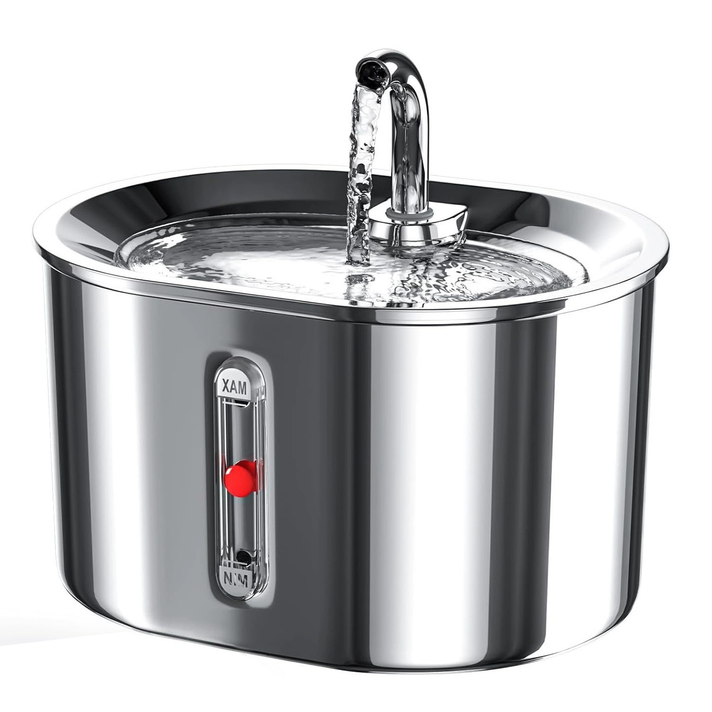 Automatic fountain stainless steel, new collection, pet