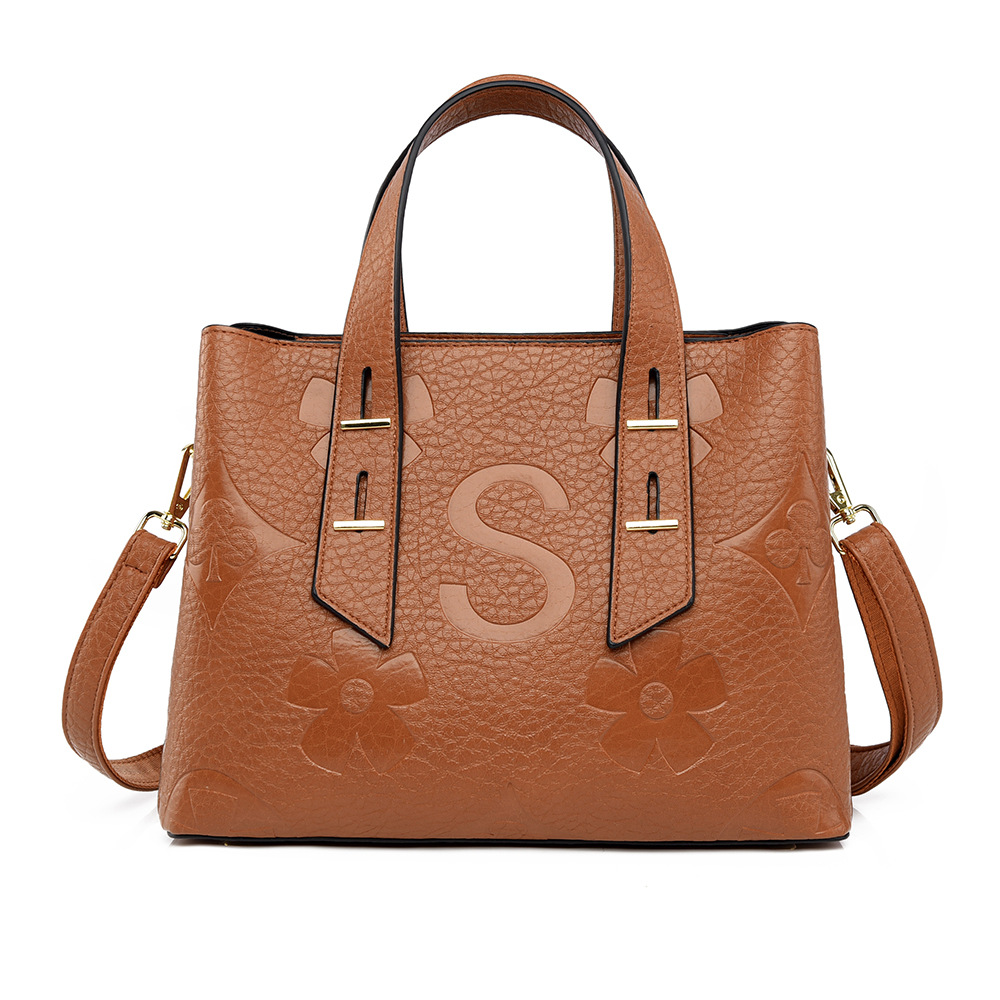 Bolsos para mujer 2025 nuevo bolso Tote simple de gran capacidad bolso de mensajero para mujer bolso de cuero suave de alta calidad